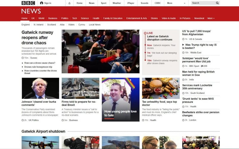 bbc homepage